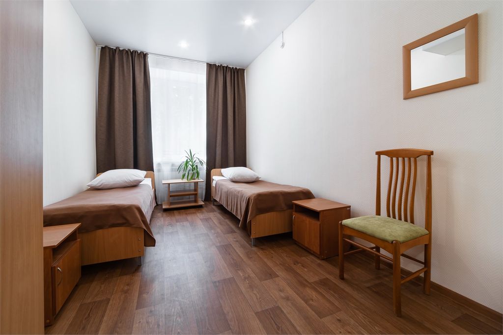 Двухместный номер с 2 отдельными кроватями эконом