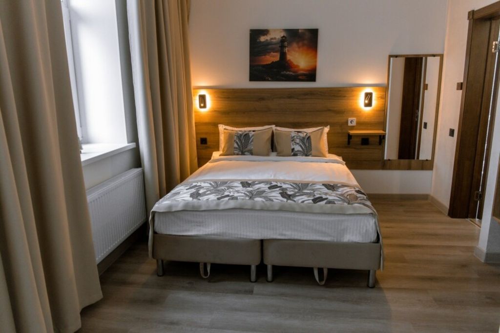 Двухместный номер с 2 отдельными кроватями или 1 двуспальной комфорт