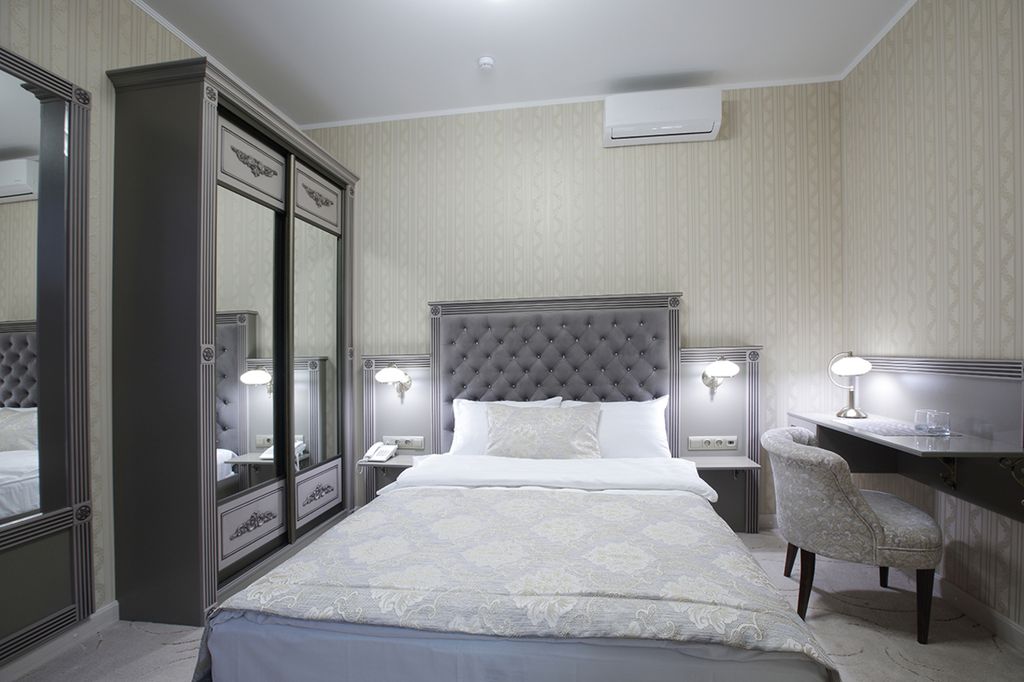 Двухместный номер с 1 кроватью стандарт с балконом