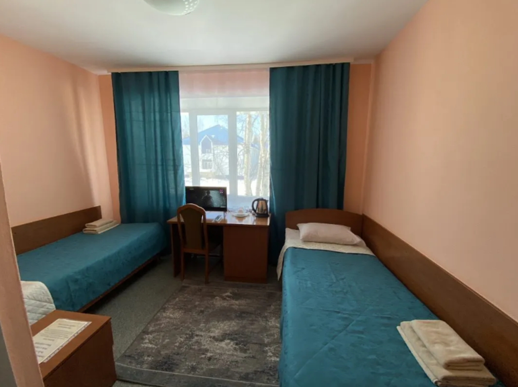 Двухместный номер с 2 отдельными кроватями эконом