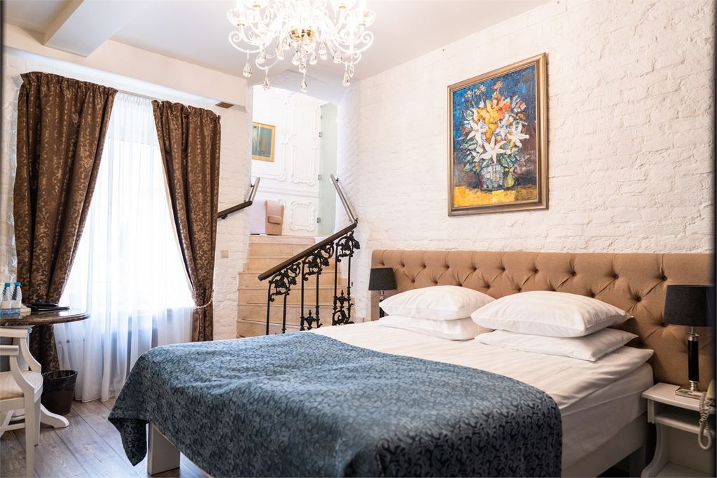 Двухместный номер с 1 кроватью делюкс с видом во внутренний дворик