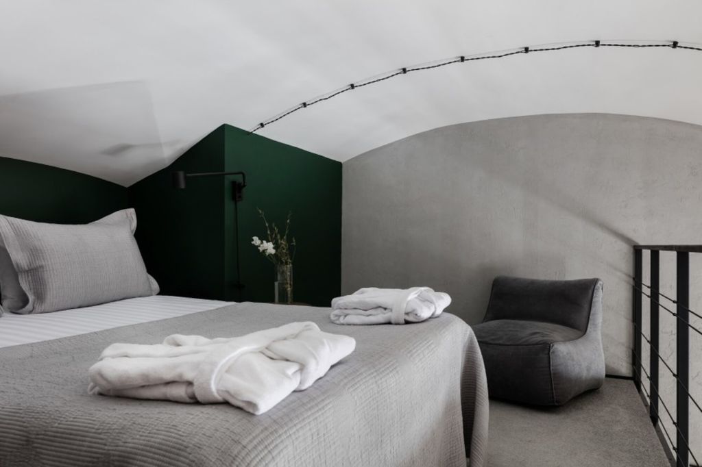 Двухместный номер с 1 кроватью с мини-кухней и видом на улицу