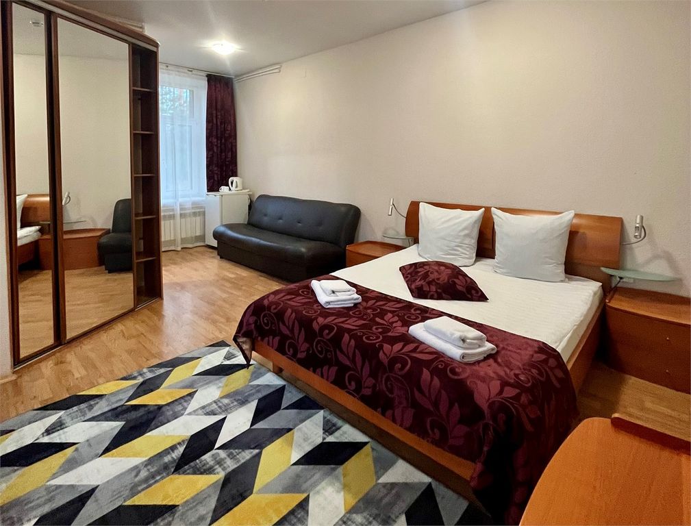 Двухместный номер с 1 кроватью Однокомнатный Стандарт Плюс