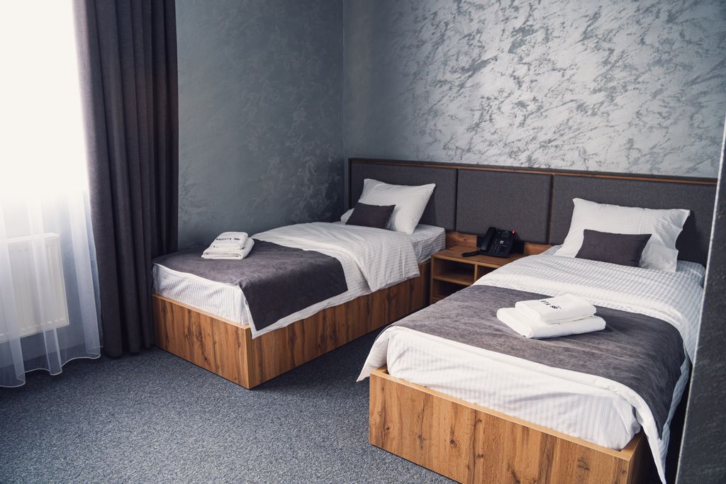 Двухместный номер с 2 отдельными кроватями 2 местный твин  доп.местом