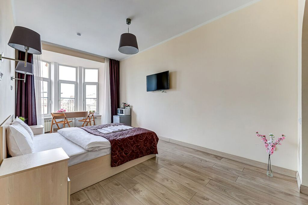 Двухместный номер с 1 кроватью Комфорт с Эркером