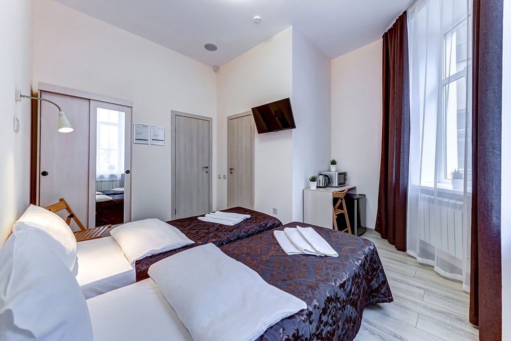 Двухместный номер с 2 отдельными кроватями Комфорт