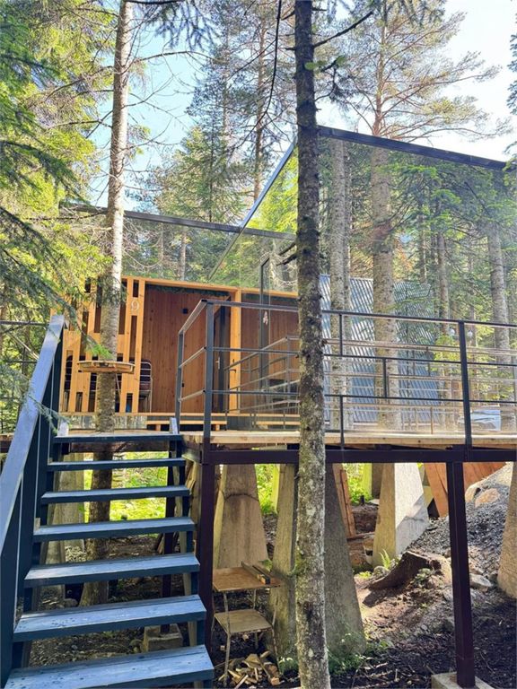 Дом Зеркальный таунхаус у горной речки