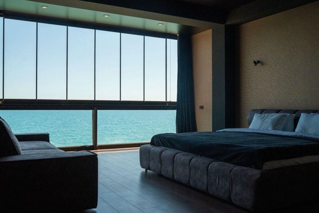 Двухместный номер с 1 кроватью люкс с панорамным видом на море