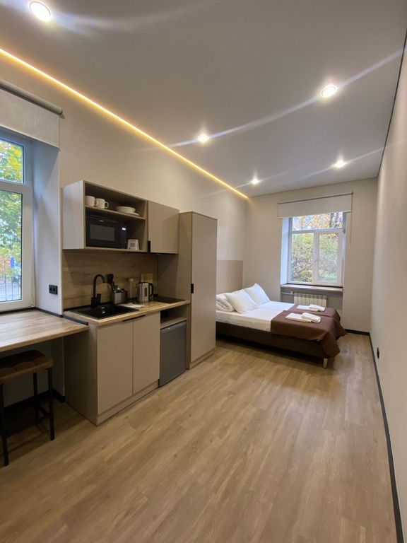 Двухместный номер с 2 отдельными кроватями Квартира-студия Комфорт +