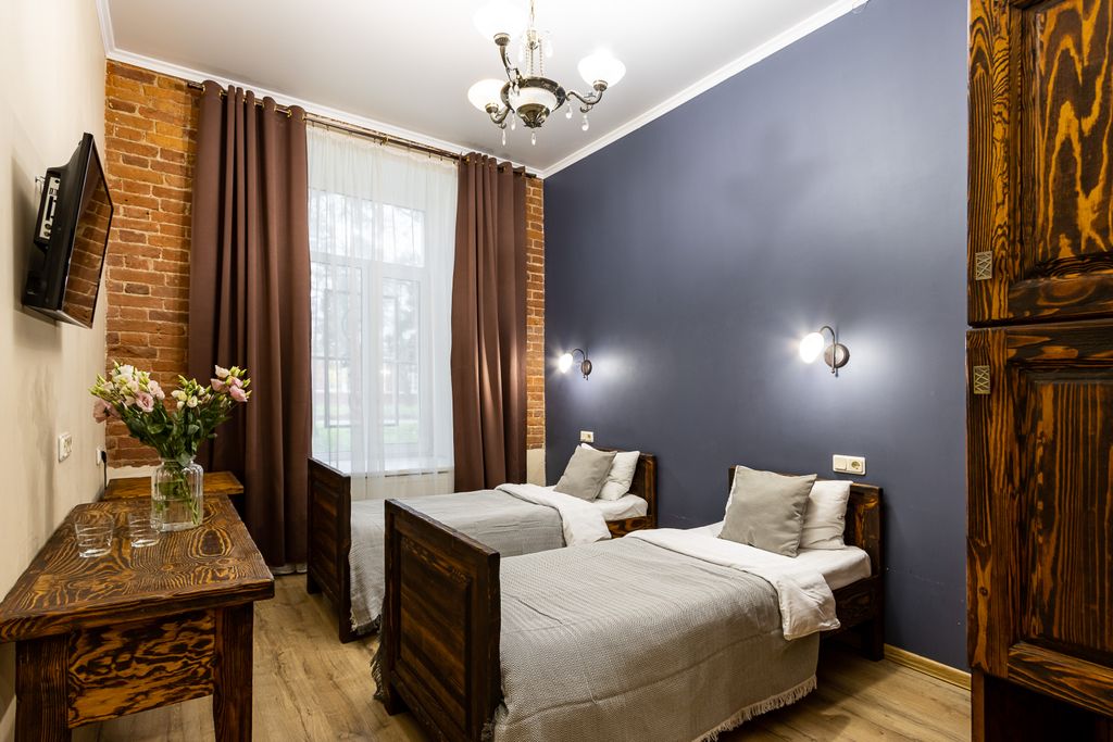 Двухместный номер с 2 отдельными кроватями Стандартный номер с 2 кроватями