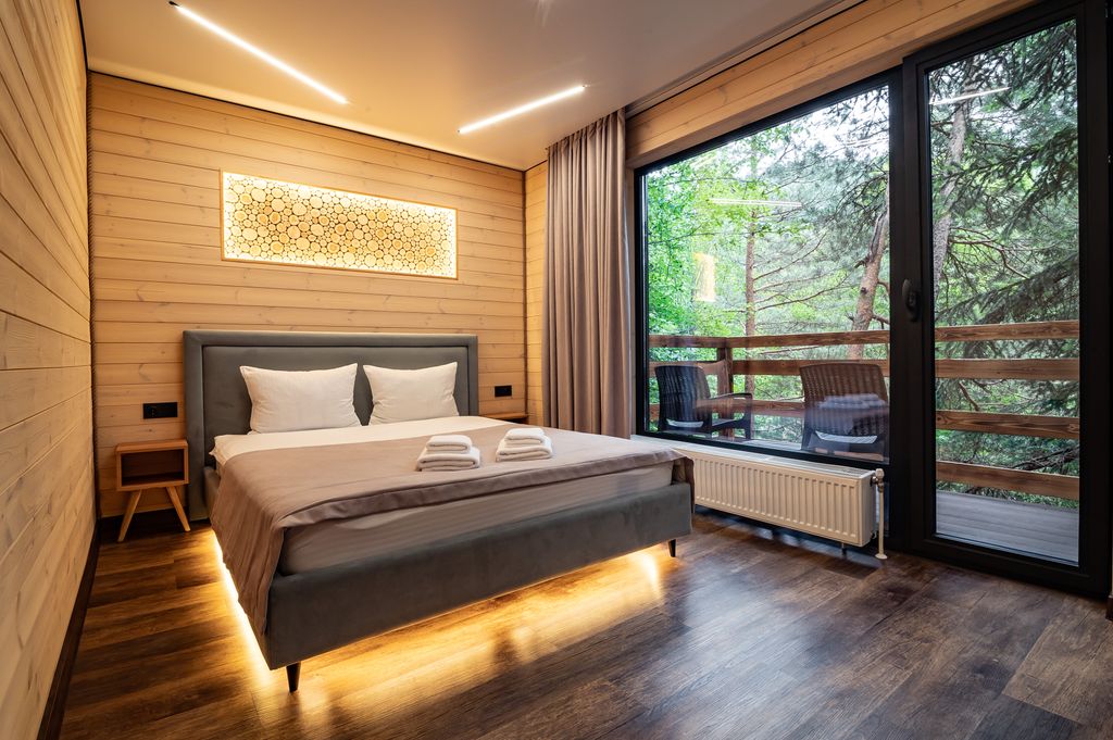 Двухместный номер с 1 кроватью Стандартный номер с балконом двухместный