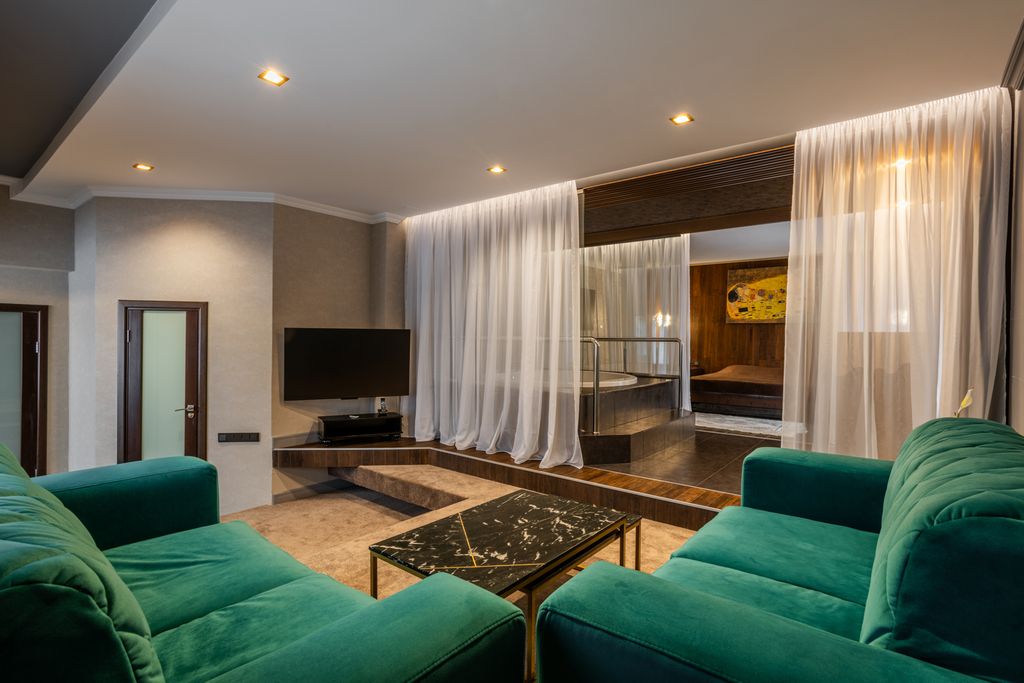 Двухместный номер с 1 кроватью люкс