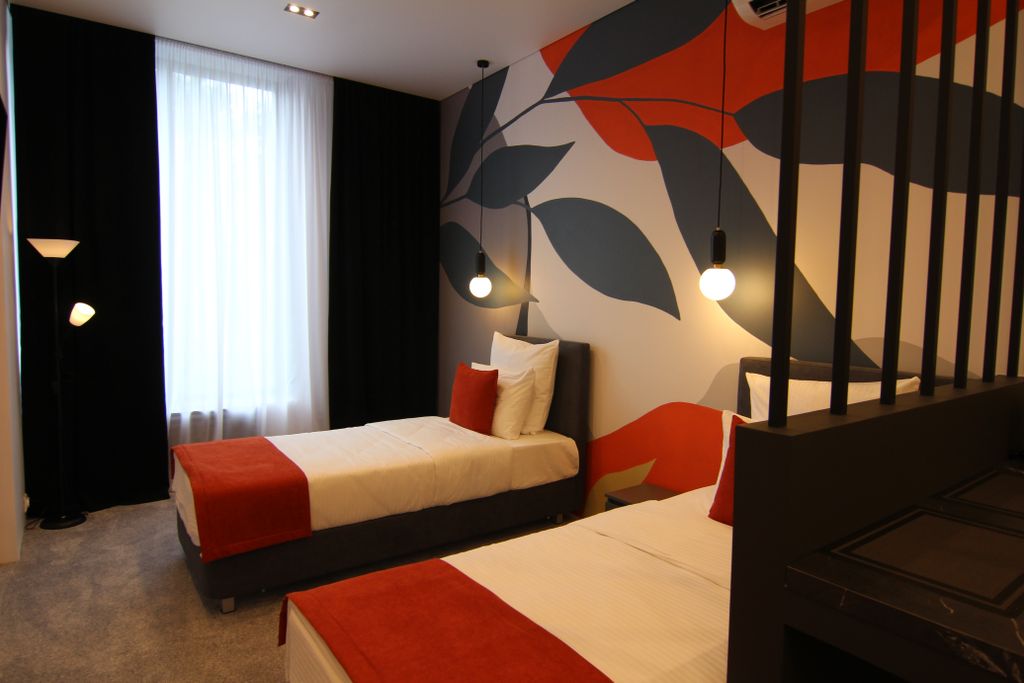 Двухместный номер с 2 отдельными кроватями Апартамент