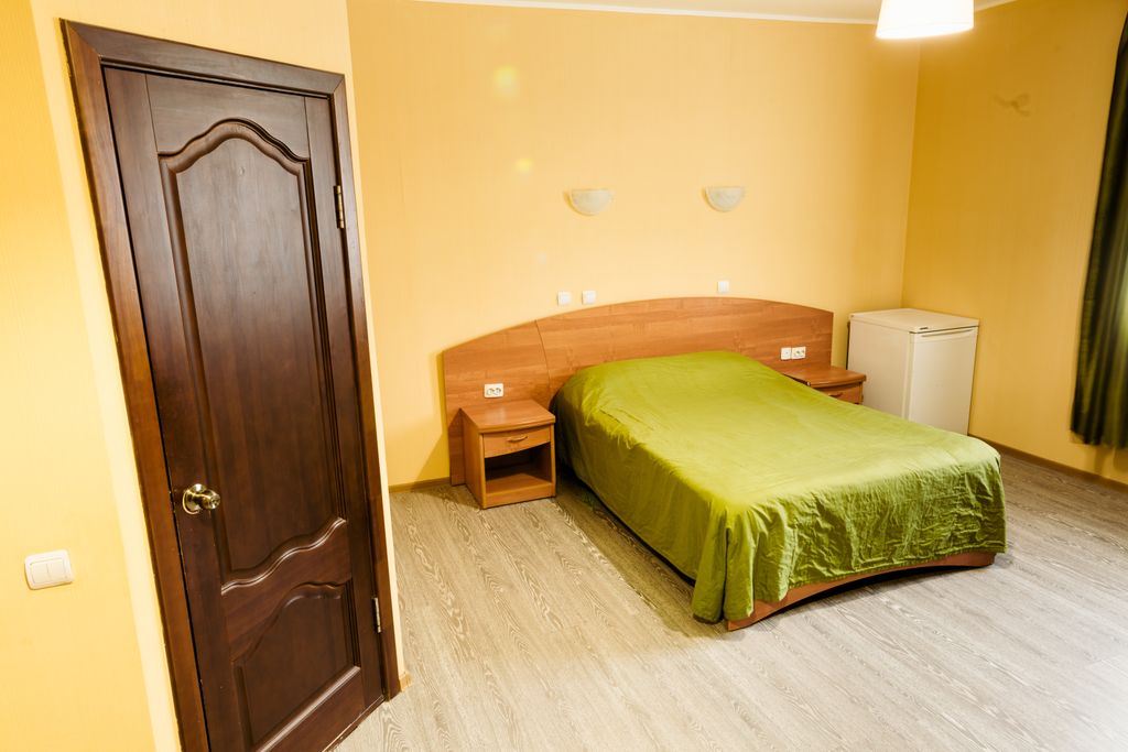 Двухместный номер с 1 кроватью Стандарт с двуспальной кроватью