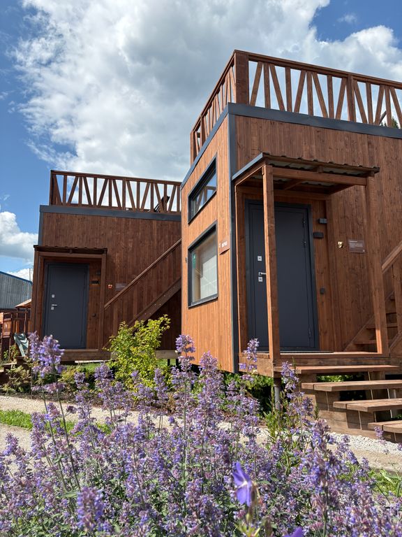 Семейный номер Эко-дом комфорт с террасой на крыше