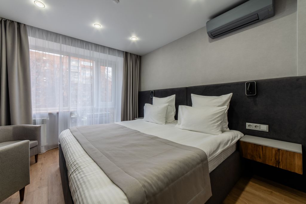 Двухместный номер с 1 кроватью Улучшенный с кроватью размера king-size