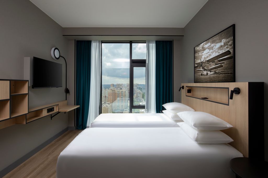 Апартаменты стандарт с двумя раздельными кроватями