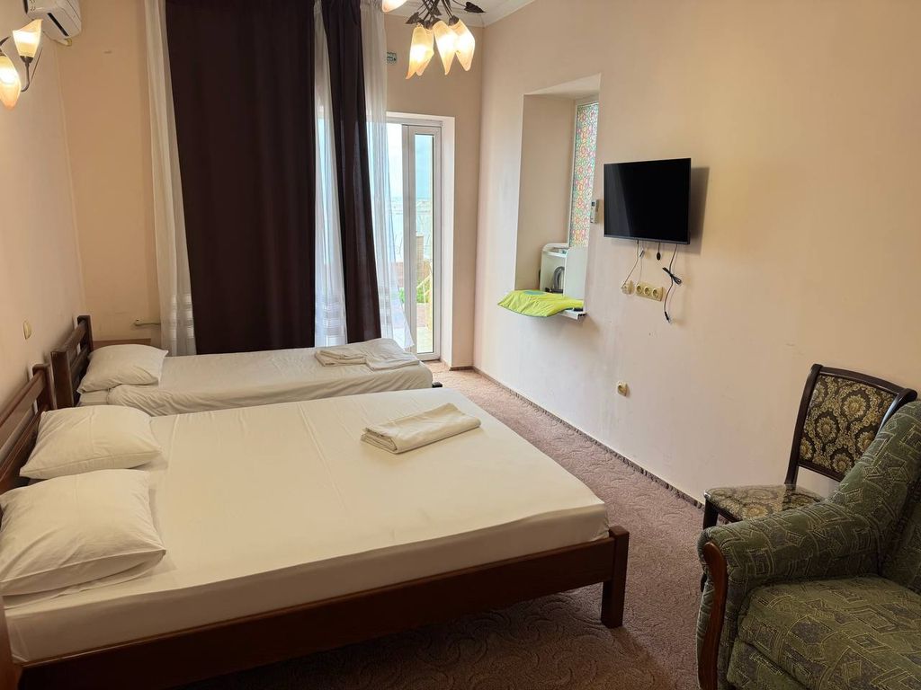 Двухместный номер с 1 кроватью улучшенный с видом на море