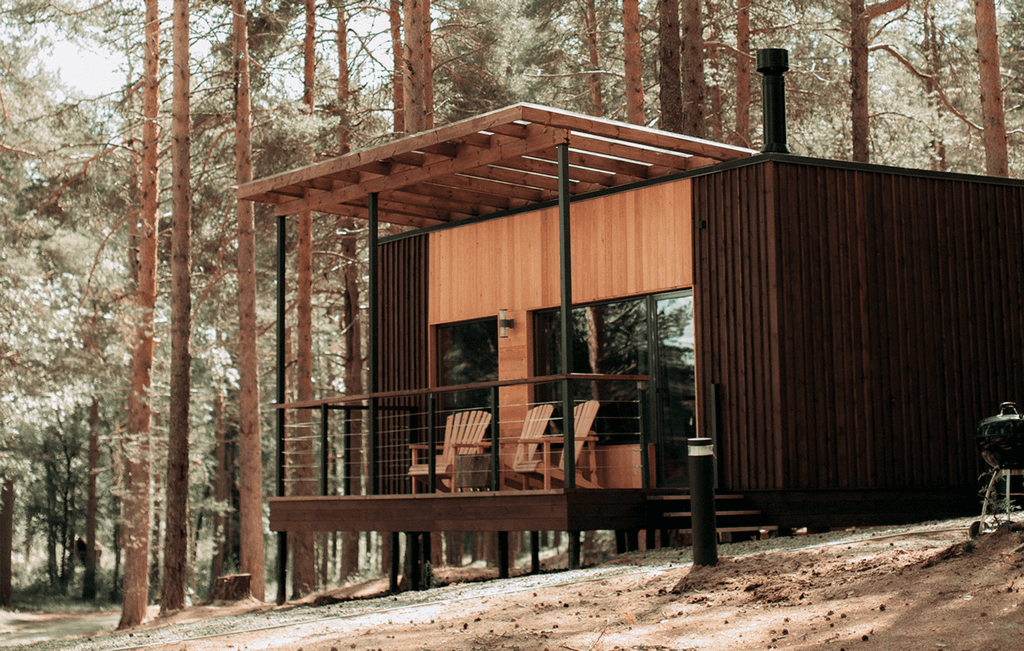 Четырёхместный номер глемпинг 42 кв.метра