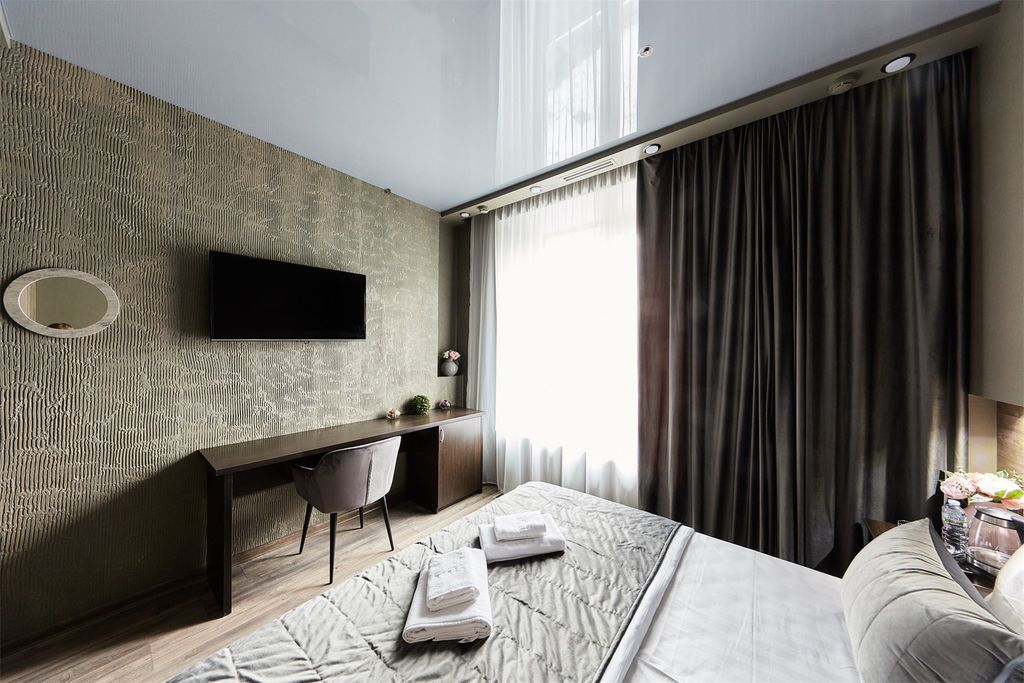 Двухместный номер с 1 кроватью Делюкс с джакузи