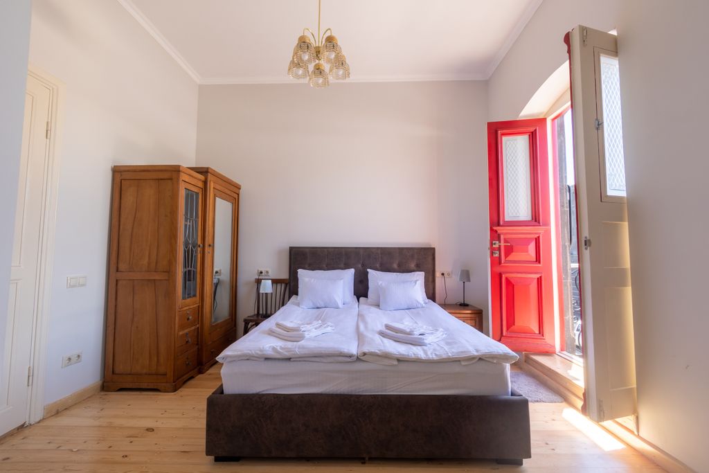 Двухместный номер с 1 кроватью делюкс с балконом