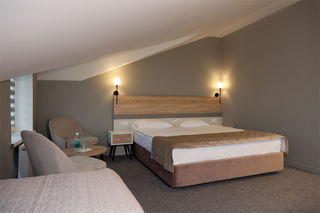 Двухместный номер с 1 кроватью люкс