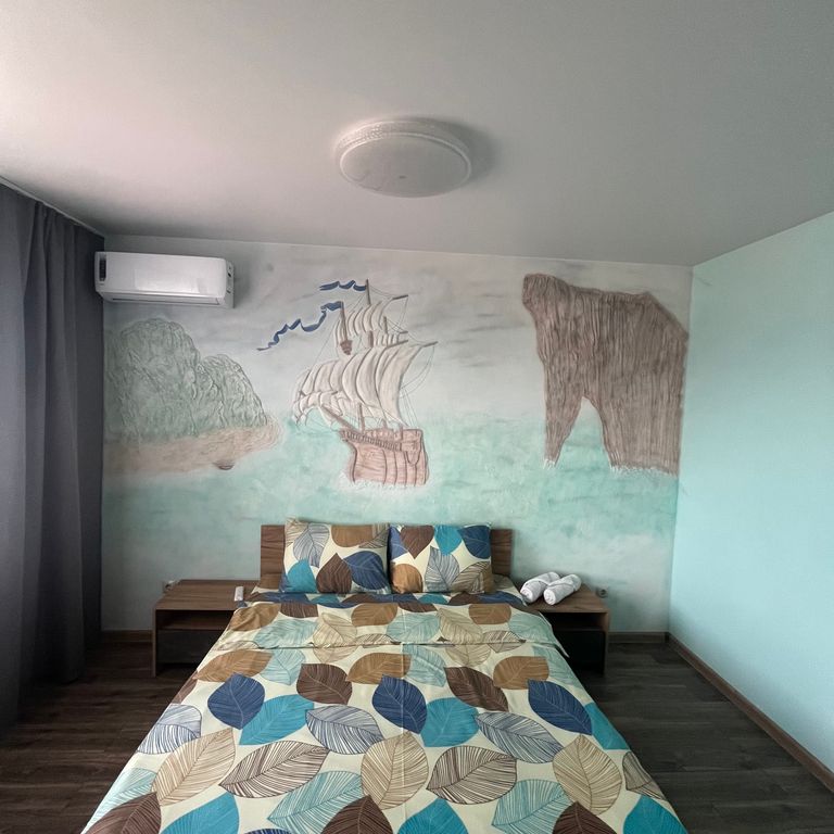 Четырёхместный номер улучшенный с видом на горы