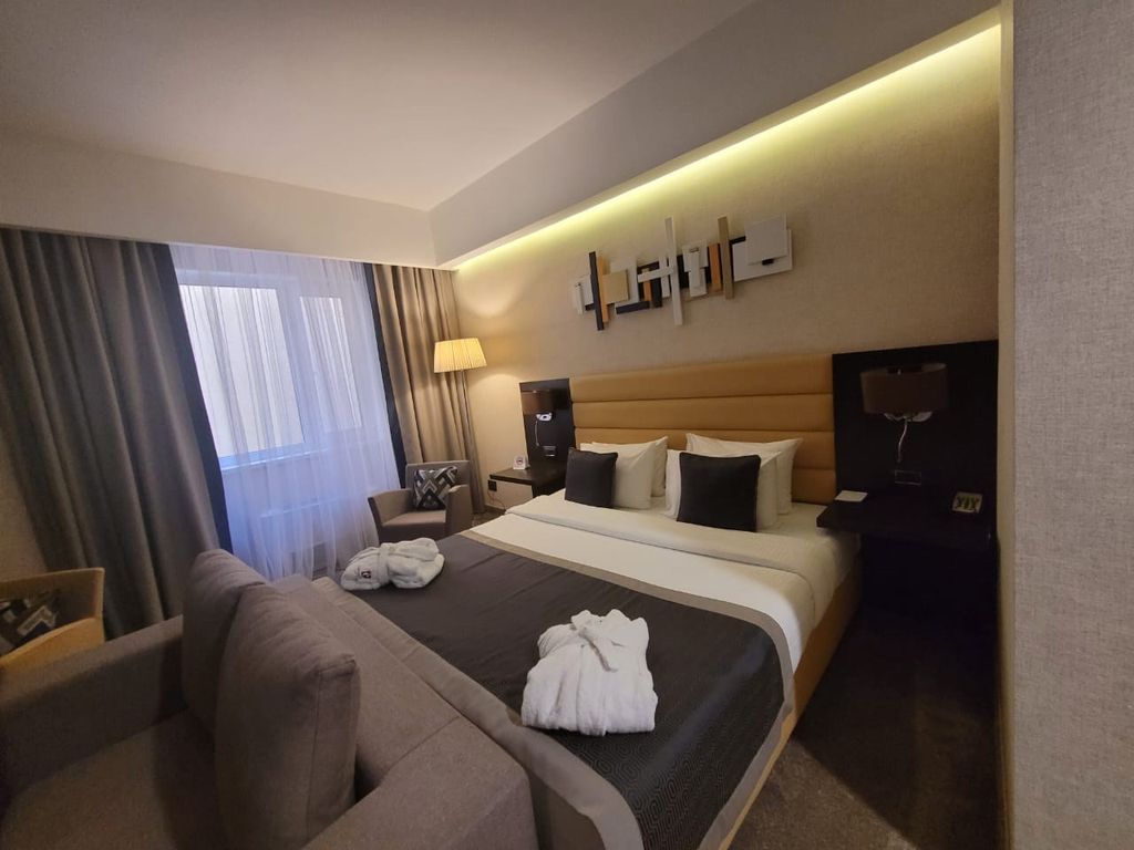 Двухместный номер с 1 кроватью Представительский полулюкс номер