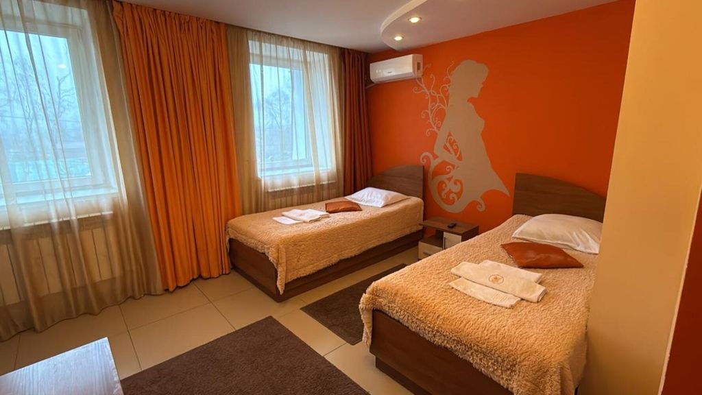 Двухместный номер с 2 отдельными кроватями стандарт № 1