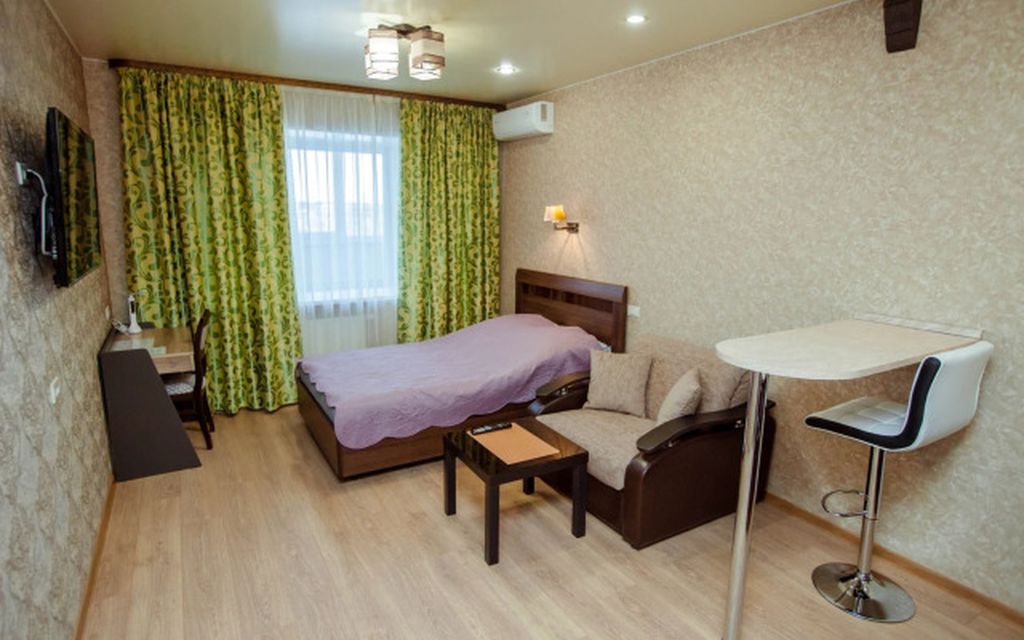 Двухместный номер с 1 кроватью стандарт с балконом