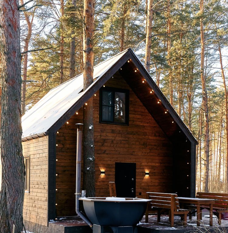 Отдельный дом домик бохо