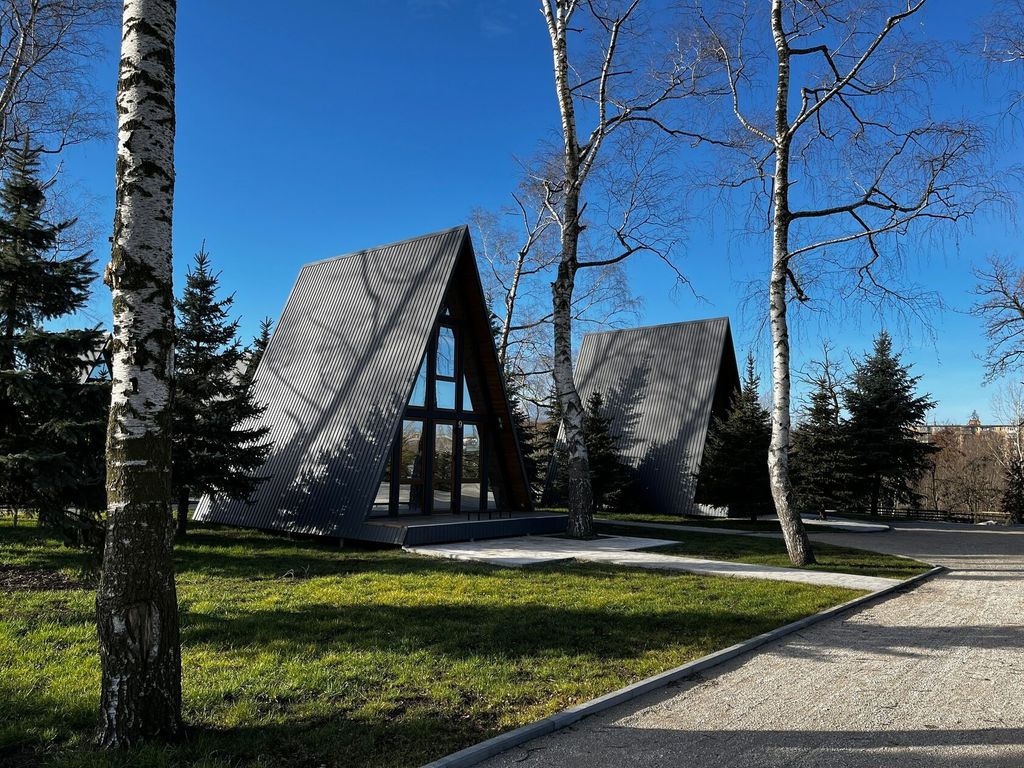 Отдельный дом а-фрейм