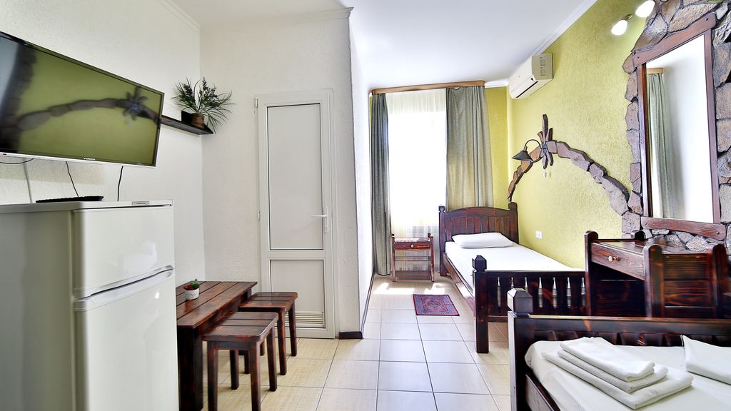 Двухместный номер с 2 отдельными кроватями Двухместный стандарт с раздельными кроватями с красивым видом