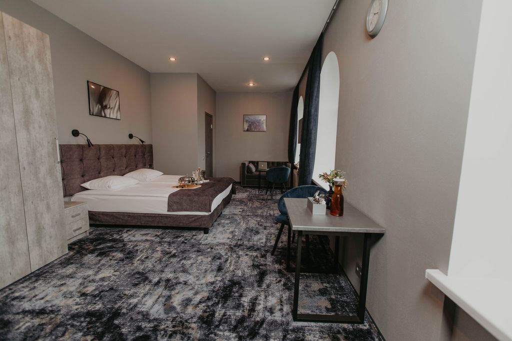 Двухместный номер с 1 кроватью Делюкс