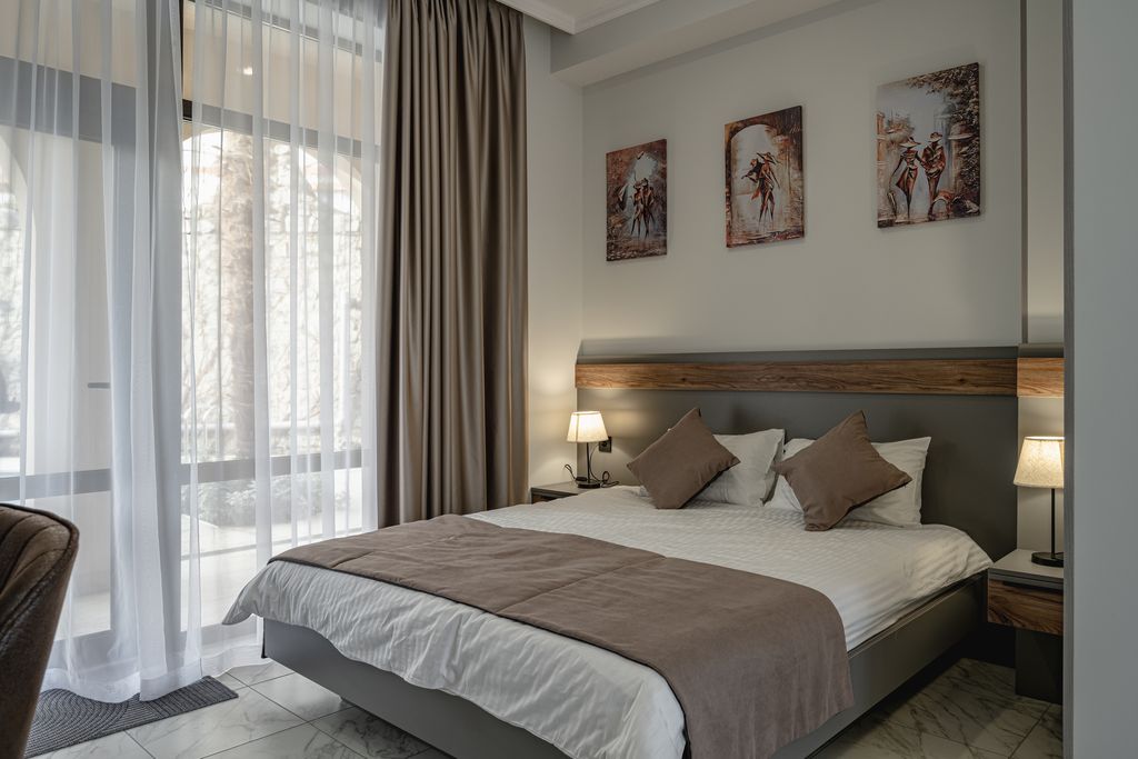 Двухместный номер с 1 кроватью люкс