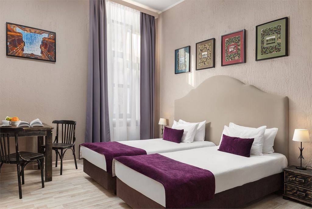 Двухместный номер с 1 кроватью Комфорт с 1 большой или 2 отдельными кроватями