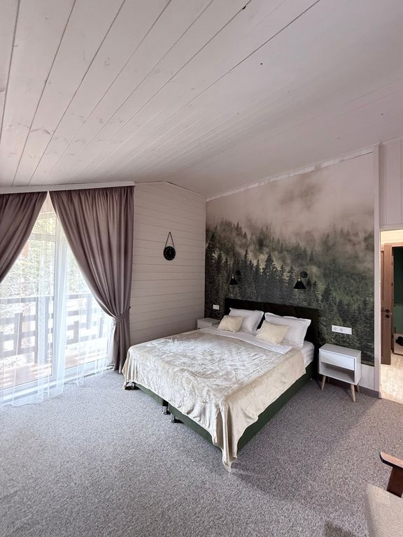 Двухместный номер с 1 кроватью с видом на горы