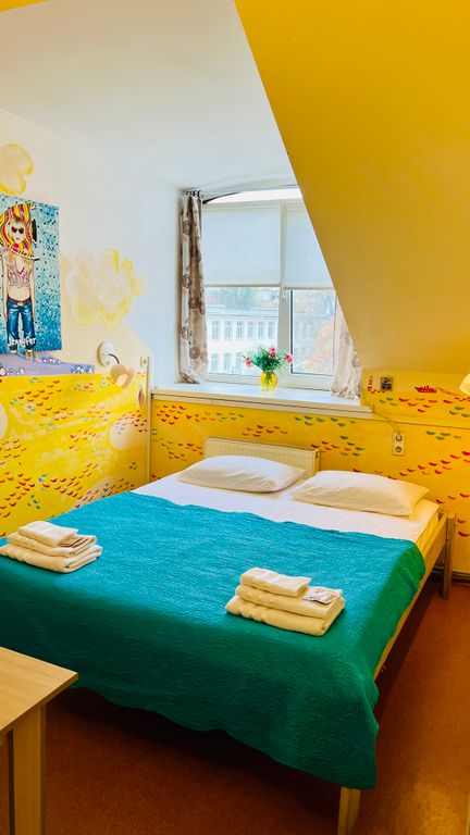 Двухместный номер с 1 кроватью на 4 этаже (Люкс)