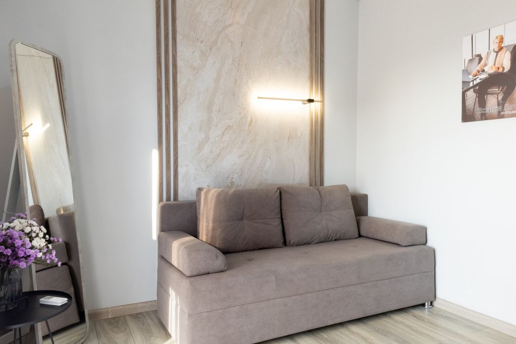 Семейный номер с кухней и видом на море