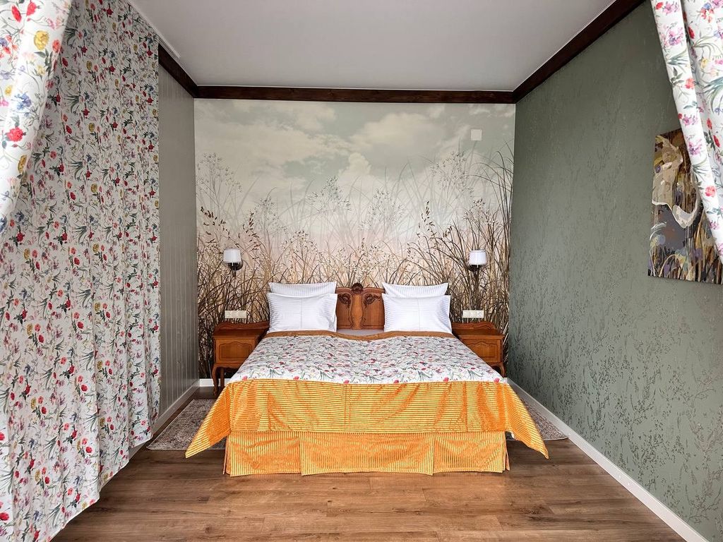 Двухместный номер с 1 кроватью панорамный  в тереме с видом на озеро