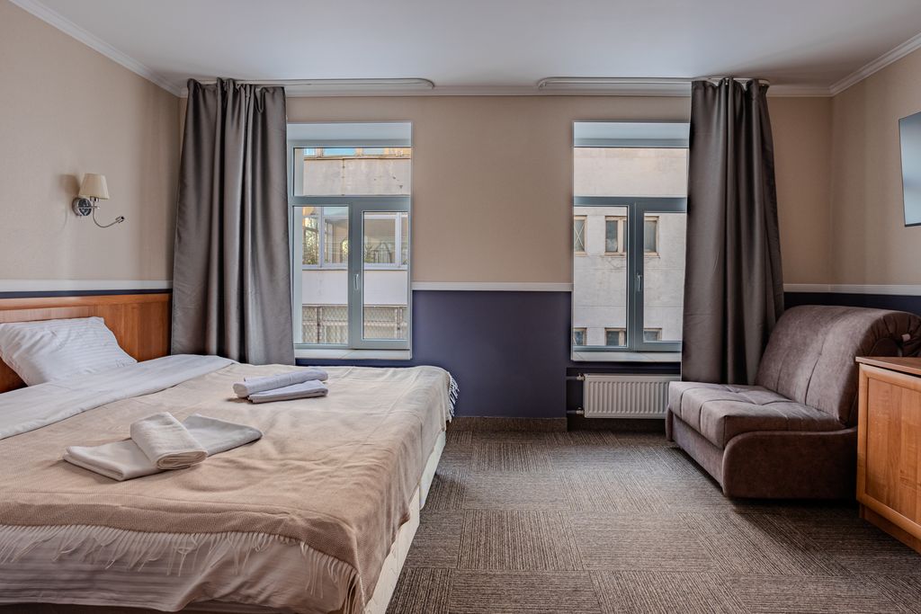 Двухместный номер с 2 отдельными кроватями Комфорт плюс