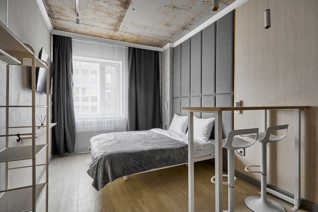 Двухместный номер с 1 кроватью улучшенная студия для двоих