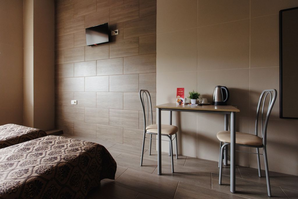 Двухместный номер с 1 кроватью Стандартный с двуспальной или двумя односпальными кроватями