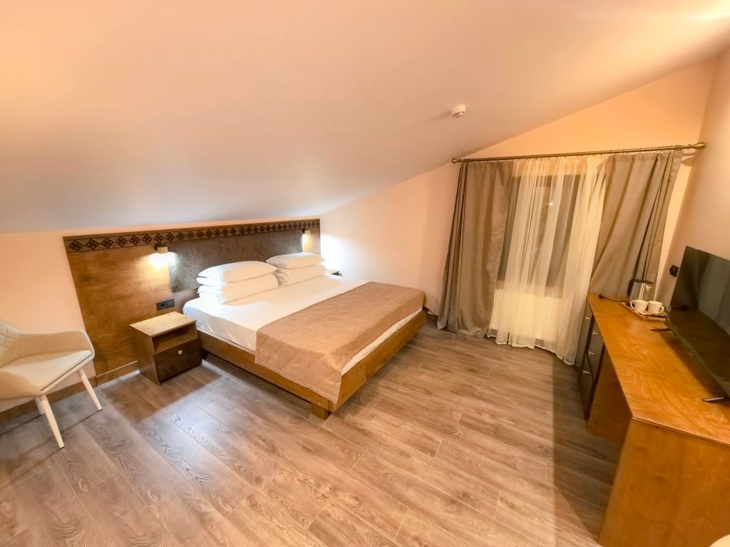 Двухместный номер с 1 кроватью стандарт без балкона и 1 кроватью