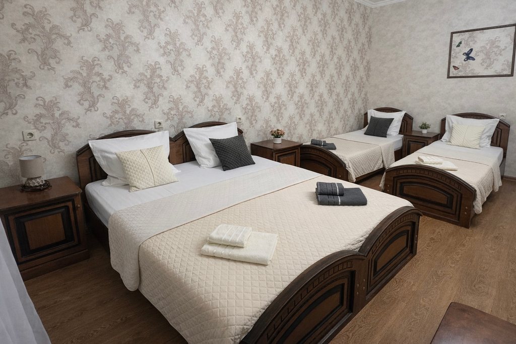 Четырёхместный номер стандарт