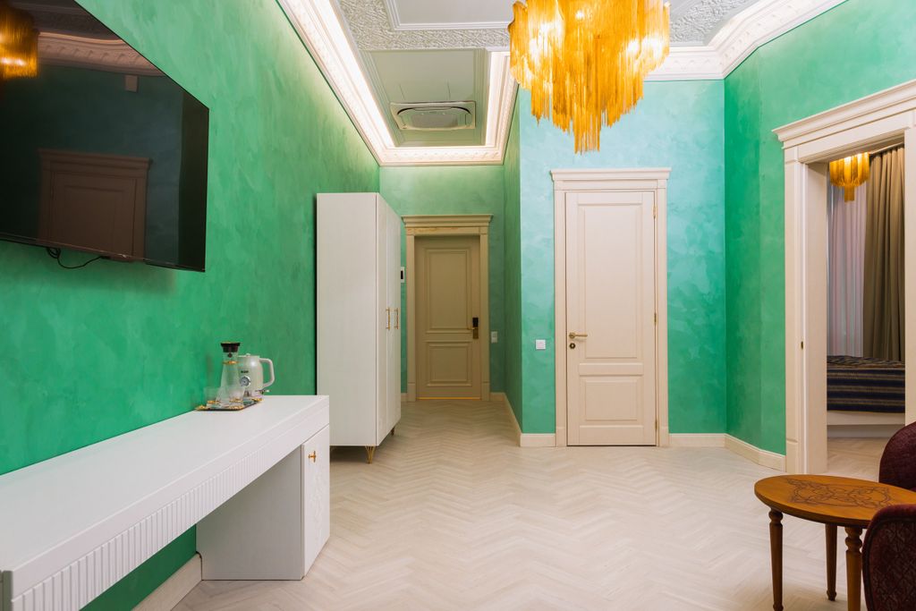 Двухместный номер с 1 кроватью двухкомнатный люкс