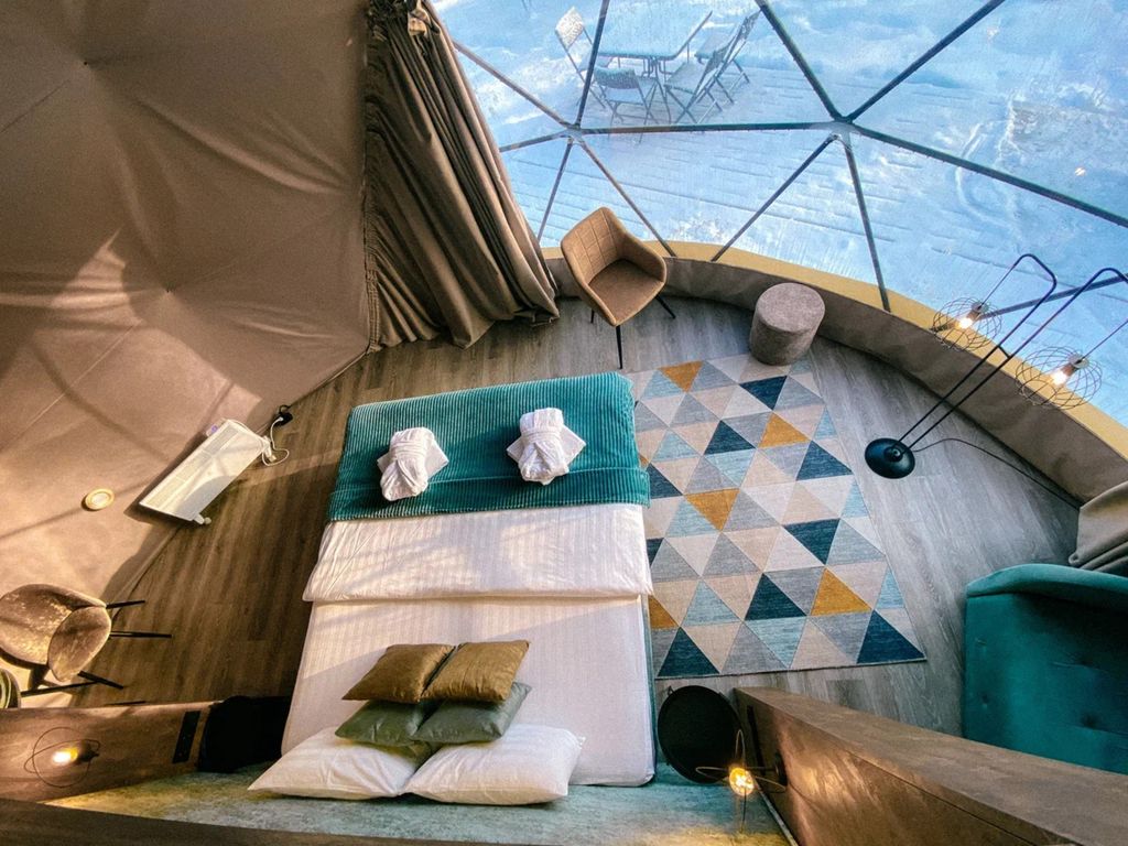 Купол Геокупол люкс "Свидание на крыше"