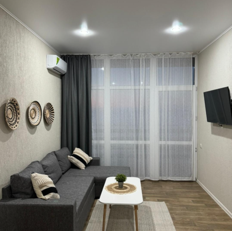 Апартаменты с кухней с балконом и видом на море