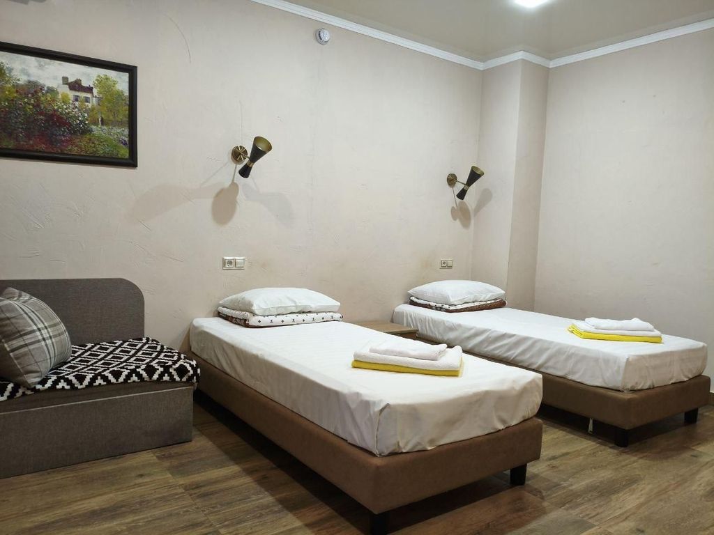 Двухместный номер с 1 кроватью или 2 раздельными стандартный на 1 этаже