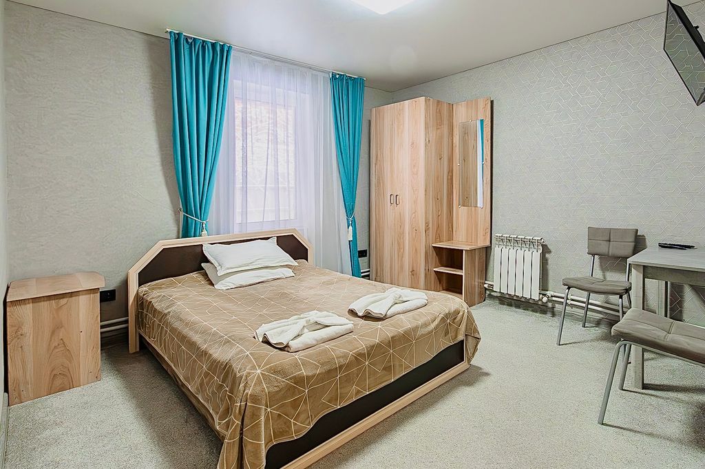 Двухместный номер с 1 кроватью стандарт (дом кедр)